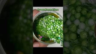 Satisfying green foam slime asmr slime fyp shorts satisfying asmrsounds trending [upl. by Sirtimed]