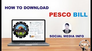 how to download pesco bill  pesco bill online download [upl. by Abihsat]