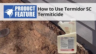 How to Do a Termite Treatment with Termidor SC Termiticide [upl. by Ameekahs]