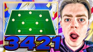 My UNSTOPPABLE 3421 in FC24 😂✅ Best Custom Tactics amp Formation [upl. by Analak]