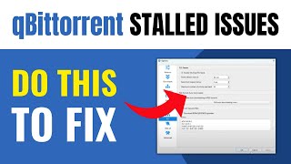 How to Resolve QBittorrent Stalled Issues  Full Guide 2024 [upl. by Trescott]