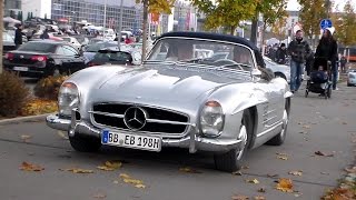 Mercedes 300SL Roadster sound HD [upl. by Kegan]