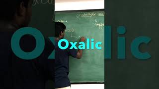 Class 12organic chemistryTricks for IUPAC naming of carboxylic acidNEETJEETAMIL [upl. by Camarata]