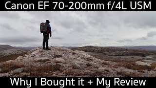 Why I Bought the Canon EF 70200mm f4L USM Lens  Testing and Review [upl. by Ateikan875]