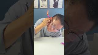 Can ear candles really clean earwax👂️😲 [upl. by Marentic538]