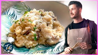 ÉXITO SEGURO Risotto de SETAS RECETA paso a paso [upl. by Waynant60]