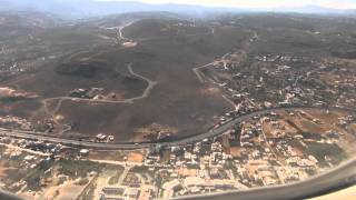 Transavia Amsterdam  Landing Heraklion HD [upl. by Tindall]