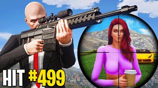 I Attempted 500 Hitman Jobs in GTA 5 RP [upl. by Yaniv481]