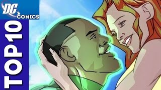 Top 10 Green Lantern and Hawkgirl Moments From Justice League [upl. by Depoliti816]