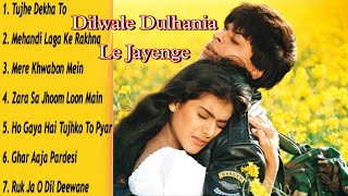 Dilwale Dulhania Le Jayenge Movie All Song Audio Jukebox  Shah Rukh KhanKajol [upl. by Fausta344]