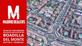 🏡🏡 Boadilla del Monte Sector B  Valenoso  🚙🚙 De ruta por Madrid [upl. by Eladnor]