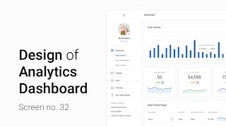 Design of Analytics Dashboard Dashboard UI Kit 30 [upl. by Donnamarie]