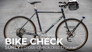 【BIKE CHECK】SURLY crosscheckdisc truckerーBlogでは伝えきれない自転車ディテール解説ー [upl. by Ettenaej422]