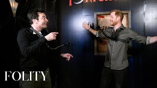 Prince Harry Screams You Wont Believe What Terrifies Him [upl. by Devon]