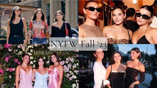 VLOG  NYFW FALL 23 [upl. by Bui38]