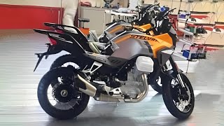 2024 MOTO GUZZI V100 STELVIO FIRST LOOK [upl. by Aeslahc]