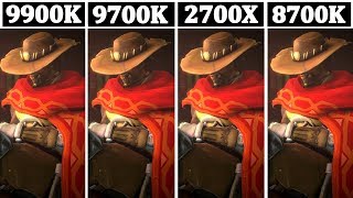 STREAMING  I9 9900K vs I7 9700K vs R7 2700X vs I7 8700K [upl. by Erbma]