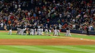 Ubaldo Jimenez pitched no hitter vs Atlanta Braves April 17 2010 [upl. by Ecilahs]