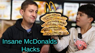 McDonald’s Hacks Review McWrap Apple Pie McFlurry and more [upl. by Howlan]