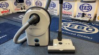 The Sebo Professional D9 Vacuum Cleaner And How It Compares to the Sebo D8 [upl. by Gabrielson]