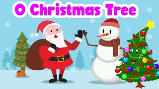 O Christmas Tree With Lyrics  Christmas Tree  Christmas Songs And Carols  Christmas Sparkle [upl. by Ojybbob]