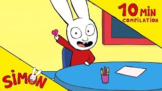 Simon  Compilation APPRENDS avec SIMON HD Officiel Dessin animé pour enfants [upl. by Ydne]