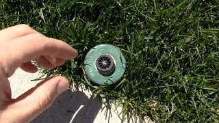 How to replace a sprinkler spray head [upl. by Mcnair902]