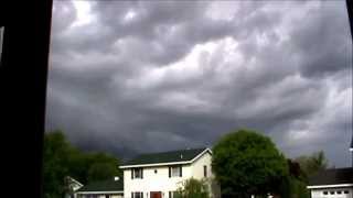 Shelf Cloud Timelapse  53014 [upl. by Viridis]