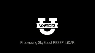 Processing SkyScout RESEPI LiDAR in PCMasterPro [upl. by Donal]