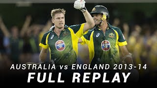 LIVE Flashback Australia v England  Brisbane Second ODI 201314 [upl. by Hux]