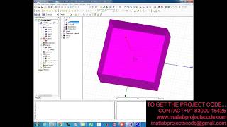 Microstrip patch antenna with triangular slits HFSS [upl. by Osher]