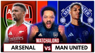 Arsenal 21 34 Pens Man Utd  Pre Season Friendly  Watchalong WTroopz [upl. by Airotahs]