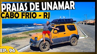 PRAIAS DE UNAMAR EM CABO FRIO  RJ  CHEGAMOS EM BARRA DE SÃO JOÃO  RJ  T1EP96 [upl. by Hilliard]