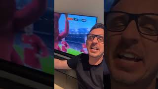 Gary Nevilles reaction on his Instagram to Amad Diallos winning goal vs Liverpool 😅 [upl. by Cogn]