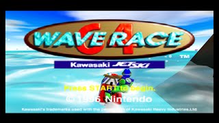 Nintendo 64 Longplay 043 Waverace 64 [upl. by Adnoloy33]