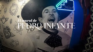 Un mural de Pedro Infante Retaurante mexicano [upl. by Winston]