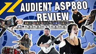 Audient ASP880 8Channel Mic Pre Review [upl. by Sharia]