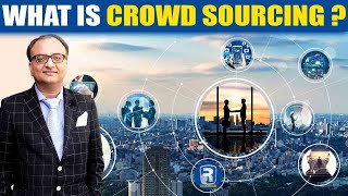 what is crowdsourcing   Explained in Urdu  کراؤڈ سورسنگ کیا ہے ؟ [upl. by Alaekim]