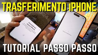 TRASFERIMENTO NUOVO iPhone e IMPORTARE DATI dal vecchio iPhone TUTORIAL PASSO PASSO [upl. by Eedak]