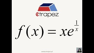 Asymptoty funkcji pionowe i ukośne  28 eTrapez [upl. by Nesyrb760]