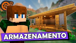 NOVO ARMAZEM E NOVA MINA  Minecraft ATM Gravitas 2 Terrafirmacraft  Gregtech [upl. by Clarinda]