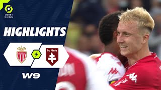 AS MONACO  FC METZ 2  1  Highlights  ASM  FCM  20232024 [upl. by Trah]