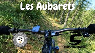 Descente des Aubarets en Cannondale Moterra SL1 [upl. by Anh]