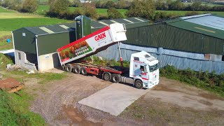 🚛🇮🇪 Bulk Feed Haulage  Dungarvan Transport  Gain Feeds [upl. by Aikin953]