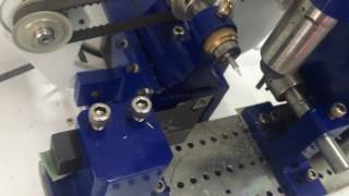 Making M1 screw on watchmakers cnc lathe machine Part2 [upl. by Silado]