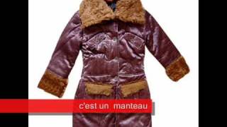 Learn French Vocab  1 clothes [upl. by Massarelli]