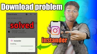 instander apps download problem solved  Instender instagram New version update 172 [upl. by Drofhsa]