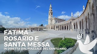 Santuario di Fatima  Rosario e Santa Messa 107° anniversario della 5a apparizione della BV Maria [upl. by Wilfred]