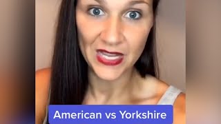 Hilarious American Yorkshire Peach goes viral after moving to Leeds [upl. by Ahsienad669]