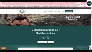 Virtual Immigration Fair Cananda 2024  StepByStep Registration Process [upl. by Conti]